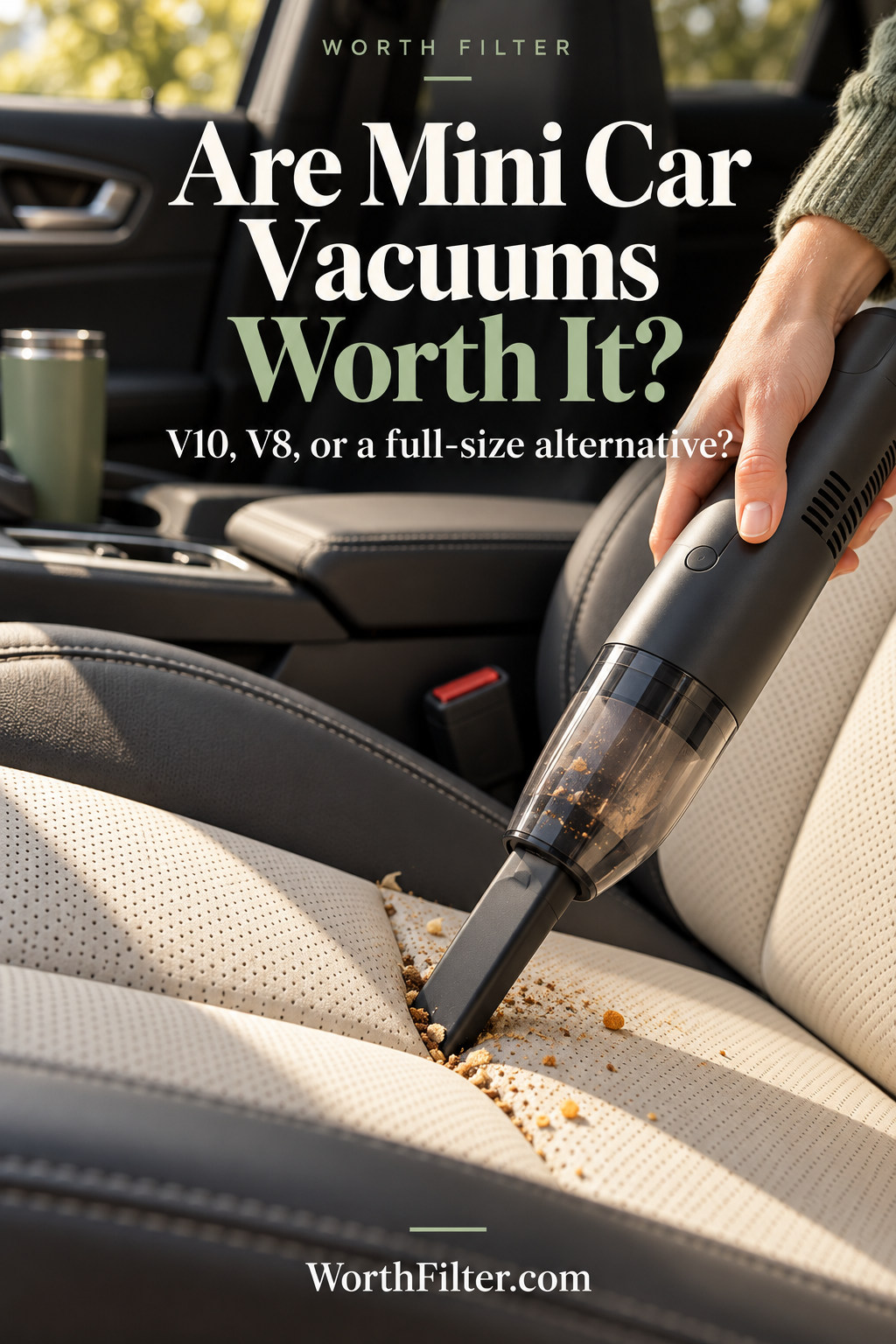 Are Mini Car Vacuums Worth It? Fanttik V10, V8, and the Full-Size Alternative